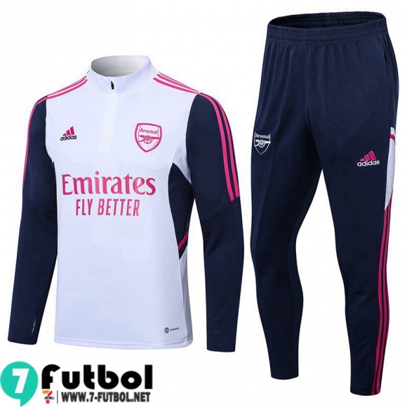 KIT: Chandal Futbol Arsenal Blanco Hombre 22 23 TG633