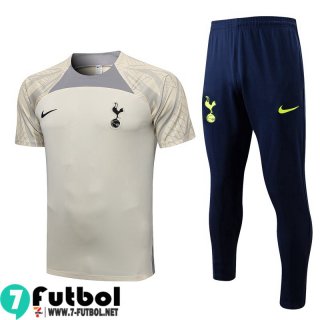 KIT:Chandal Futbol T Shirt Tottenham Hotspur amarillo claro Hombre 22 23 TG634