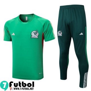 KIT:Chandal Futbol T Shirt Mexico verde Hombre 22 23 TG639