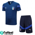 KIT:Chandal Futbol T Shirt Italia Azul marino Hombre 22 23 TG645