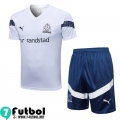 KIT:Chandal Futbol T Shirt Marsella Blanco Hombre 22 23 TG647