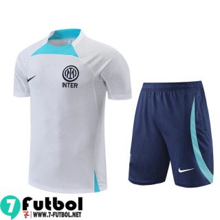 KIT:Chandal Futbol T Shirt Inter Milan Blanco Hombre 22 23 TG674