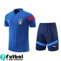 KIT:Chandal Futbol T Shirt Italia azul Hombre 22 23 TG675