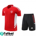 KIT:Chandal Futbol T Shirt Manchester United rojo Hombre 22 23 TG677