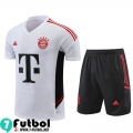 KIT:Chandal Futbol T Shirt Bayern Munich Blanco Hombre 22 23 TG681