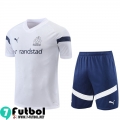 KIT:Chandal Futbol T Shirt Marsella Blanco Hombre 22 23 TG688