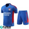 KIT:Chandal Futbol T Shirt Lyon azul Hombre 22 23 TG691