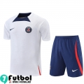 KIT:Chandal Futbol T Shirt PSG Blanco Hombre 22 23 TG702