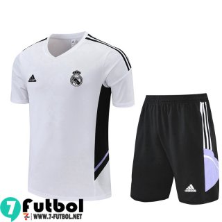 KIT:Chandal Futbol T Shirt Real Madrid Blanco Hombre 22 23 TG703