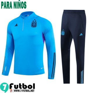 KIT: Chandal Futbol Argentina azul Ninos 22 23 TK541