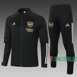 7-Futbol: Chaqueta Del Arsenal Negra 2020 2021 A394