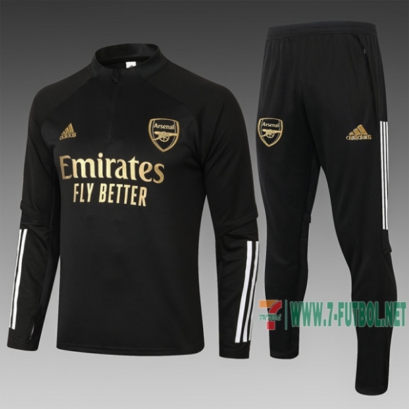 7-Futbol: Chandal Del Arsenal Negra 2020 2021 B432