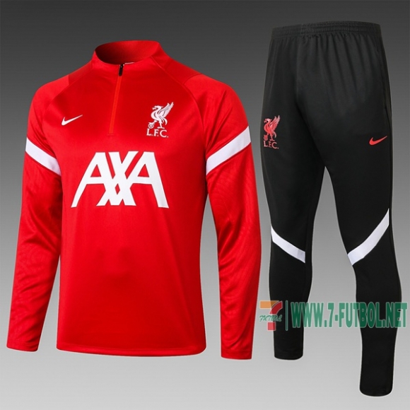 7-Futbol: Chandal Del Liverpool Roja 2020 2021 B434