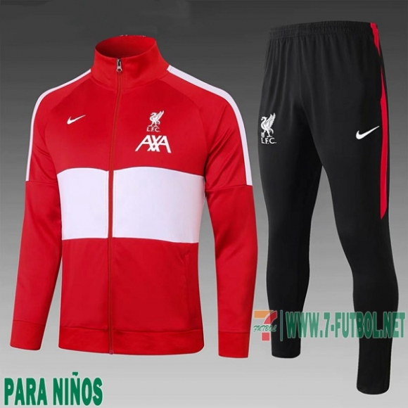 7-Futbol: Chandal Niño Liverpool Roja 2020 2021 E505