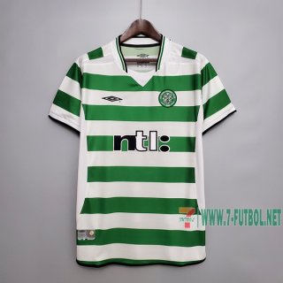 7-Futbol: Retro Camiseta Del Celtic Primera Equipacion 01/03