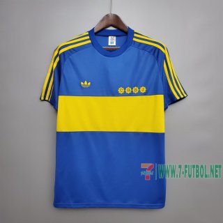 7-Futbol: Retro Camiseta Del Boca Juniors Primera Equipacion 1981