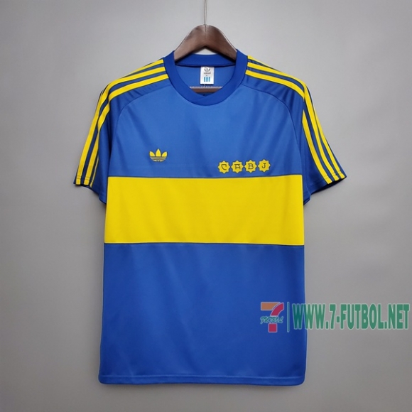 7-Futbol: Retro Camiseta Del Boca Juniors Primera Equipacion 1981