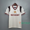 7-Futbol: Retro Camiseta Del Manchester United Blancas 1985