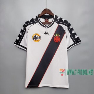 7-Futbol: Retro Camiseta Del Vasco Da Gama Segunda Equipacion 2000