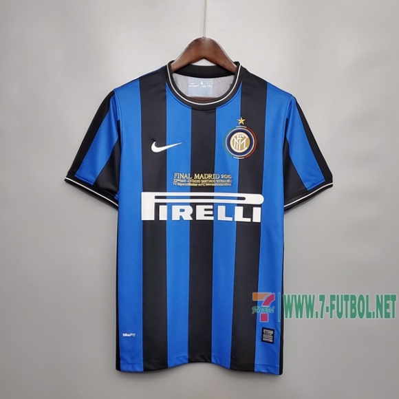 7-Futbol: Retro Camiseta Del Inter Milan Primera Equipacion 2010