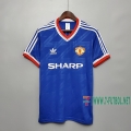 7-Futbol: Retro Camiseta Del Manchester United Segunda Equipacion 86/88