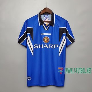 7-Futbol: Retro Camiseta Del Manchester United Segunda Equipacion 96/97
