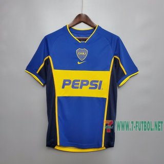 7-Futbol: Retro Camiseta Del Boca Juniors Primera Equipacion 2002