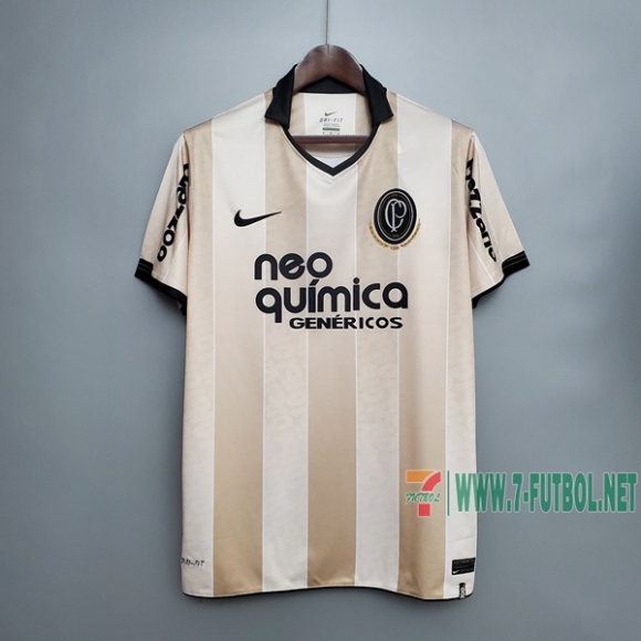 7-Futbol: Retro Camiseta Del Corinthians Conmemorativa 100 Eme