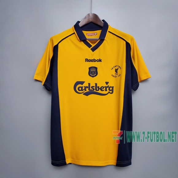 7-Futbol: Retro Camiseta Del Liverpool Segunda Equipacion 00/01