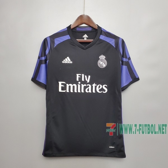 7-Futbol: Retro Camiseta Del Real Madrid 15/16 Tercera/Segunda Equipacion 15/16