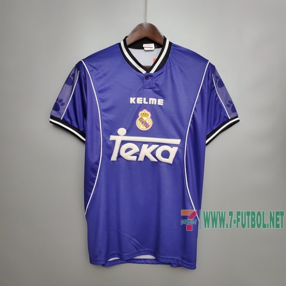 7-Futbol: Retro Camiseta Del Real Madrid Segunda Equipacion 97/98