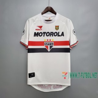 7-Futbol: Retro Camiseta Del Sao Paulo Primera Equipacion 99/00