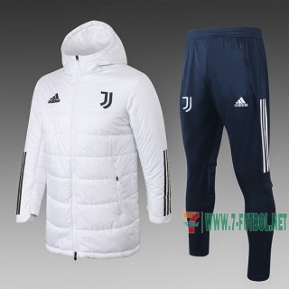 7-Futbol: Chaqueta De Plumas Juventus Blancas 2020 2021 H0003