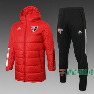 7-Futbol: Chaqueta De Plumas Sao Paulo Roja 2020 2021 H0022