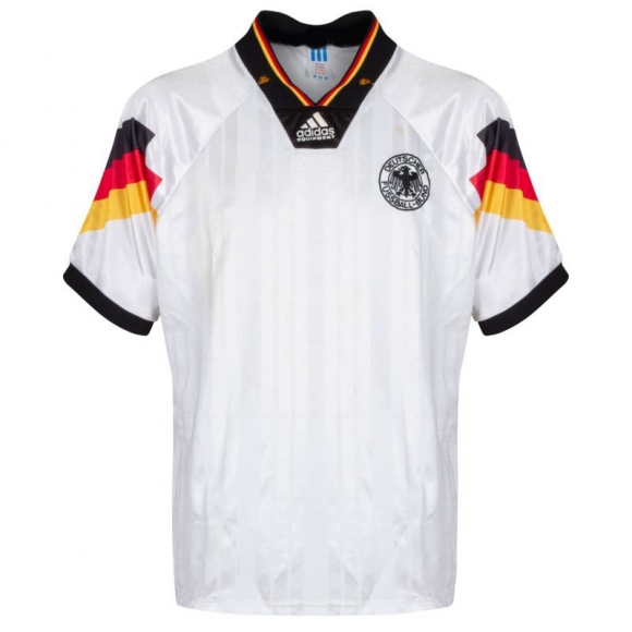 7-Futbol: Retro Camiseta Del Alemania Primera Equipacion 1992