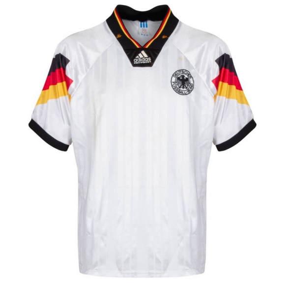 7-Futbol: Retro Camiseta Del Alemania Primera Equipacion 1992