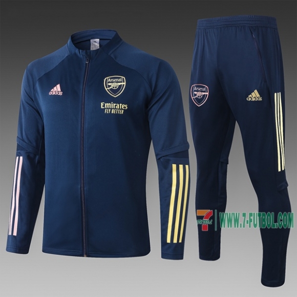 7-Futbol: La Nueva Chaqueta Chandal Del Arsenal Cremallera Azul Oscuro A365 2020 2021 Venta Caliente