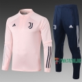 7-Futbol: La Nueva Sudadera Chandal Del Juventus De Turin Medio Zip Rosa 2020 2021 Calidad Thai