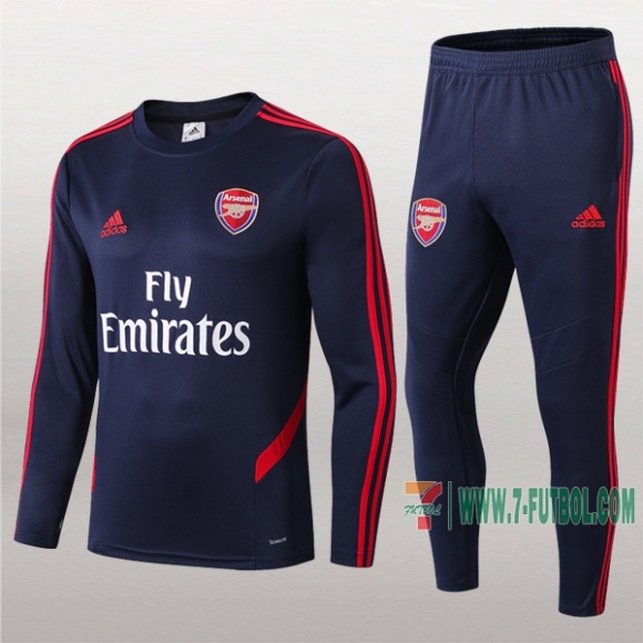 7-Futbol: Nueva Clasicas Sudadera Chandal Del Arsenal Fc Cuello Redondo Azul Oscuro 2019 2020