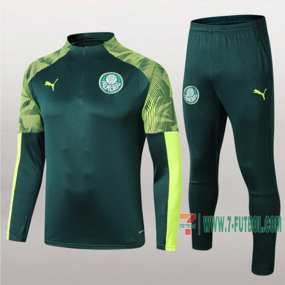 7-Futbol: La Nueva Clasicas Chandal Del Palmeiras Verde Medio Zip 2019 2020