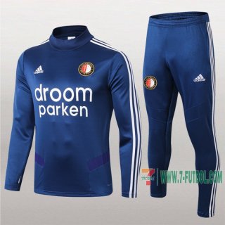 7-Futbol: Termicas Clasicas Sudadera Chandal Del Feyenoord Rotterdam Azul 2019 2020