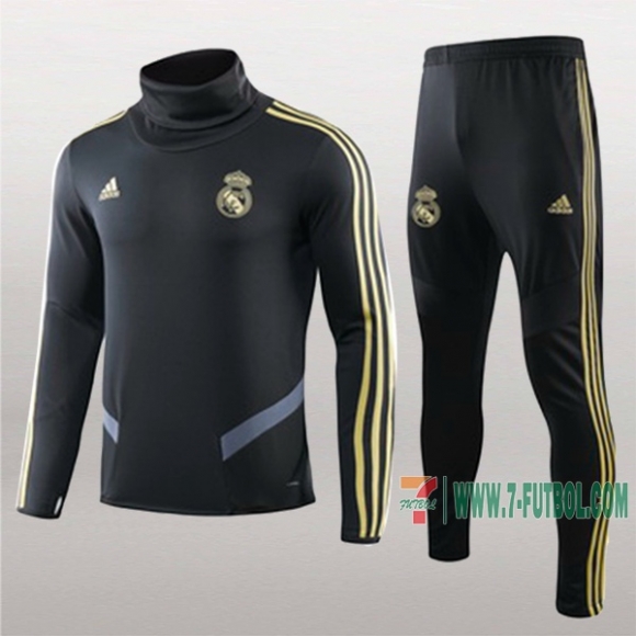 7-Futbol: Termicas Original Sudadera Chandal Del Real Madrid Negra 2019 2020 7-Futbol: Termicas Original Sudadera Chandal Del Real Madrid Negra 2019 2020