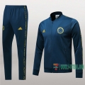 7-Futbol: Nuevas Clasicas Chaqueta Chandal Del Colombia Azul Cremallera 2019 2020