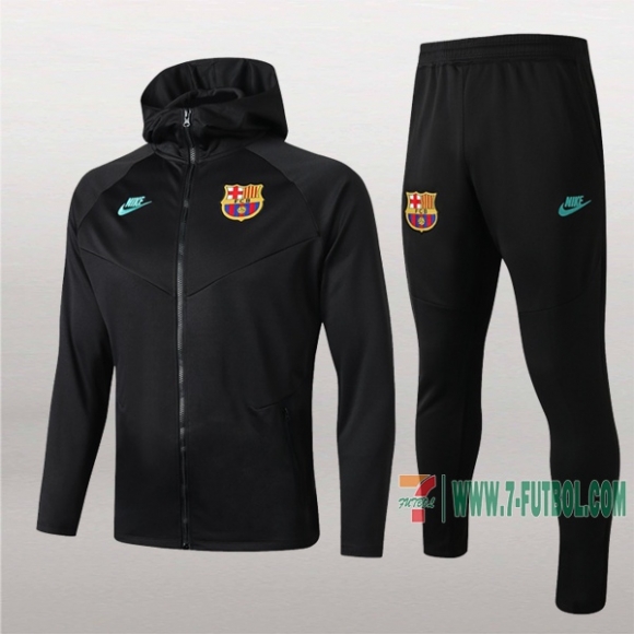 7-Futbol: Las Nuevas Chaqueta Chandal Rompeviento Del Fc Barcelona Con Capucha Gris Oscuro Cremallera 2019 2020