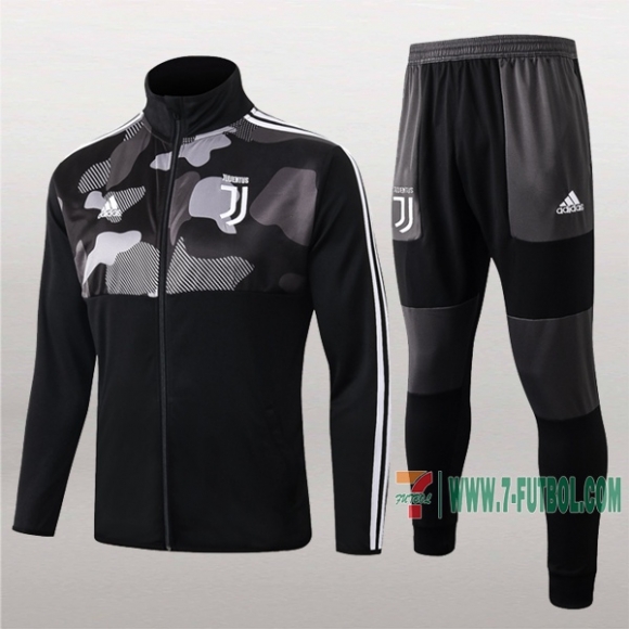 7-Futbol: La Nueva Original Chaqueta Chandal Del Juventus Cuello Alto Negra Cremallera 2019 2020