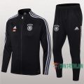 7-Futbol: Termicas Nueva Chaqueta Chandal Del Alemania Negra Cremallera 2019 2020