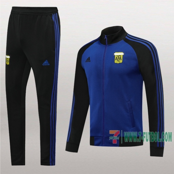 7-Futbol: La Nueva Retro Chaqueta Chandal Del Argentina Azul Cremallera 2020 2021