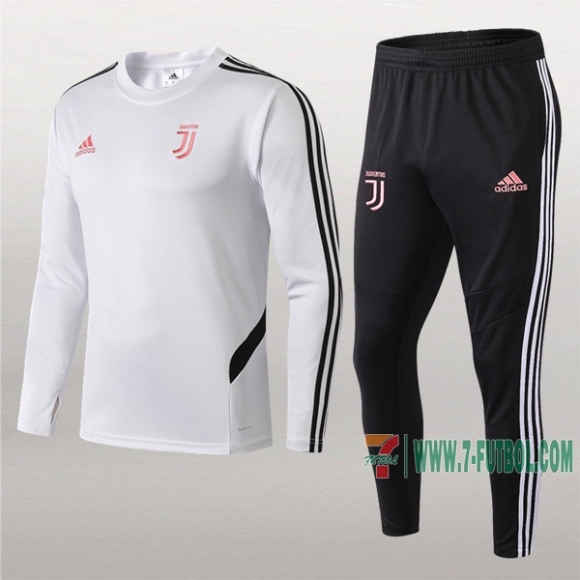 7-Futbol: Las Nuevas Sudadera Chandal Del Juventus Blancas/Negra 2019 2020