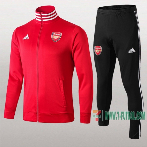 7-Futbol: Las Nuevas Chaqueta Chandal Del Arsenal Fc Roja Cremallera 2019 2020