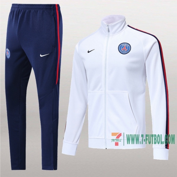 7-Futbol: Nueva Clasicas Chaqueta Chandal Del Psg Paris Blancas Cremallera 2019 2020 7-Futbol: Nueva Clasicas Chaqueta Chandal Del Psg Paris Blancas Cremallera 2019 2020